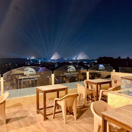 Horus Horizon Inn Pyramids View Kafrat al Jabal Bagian luar foto