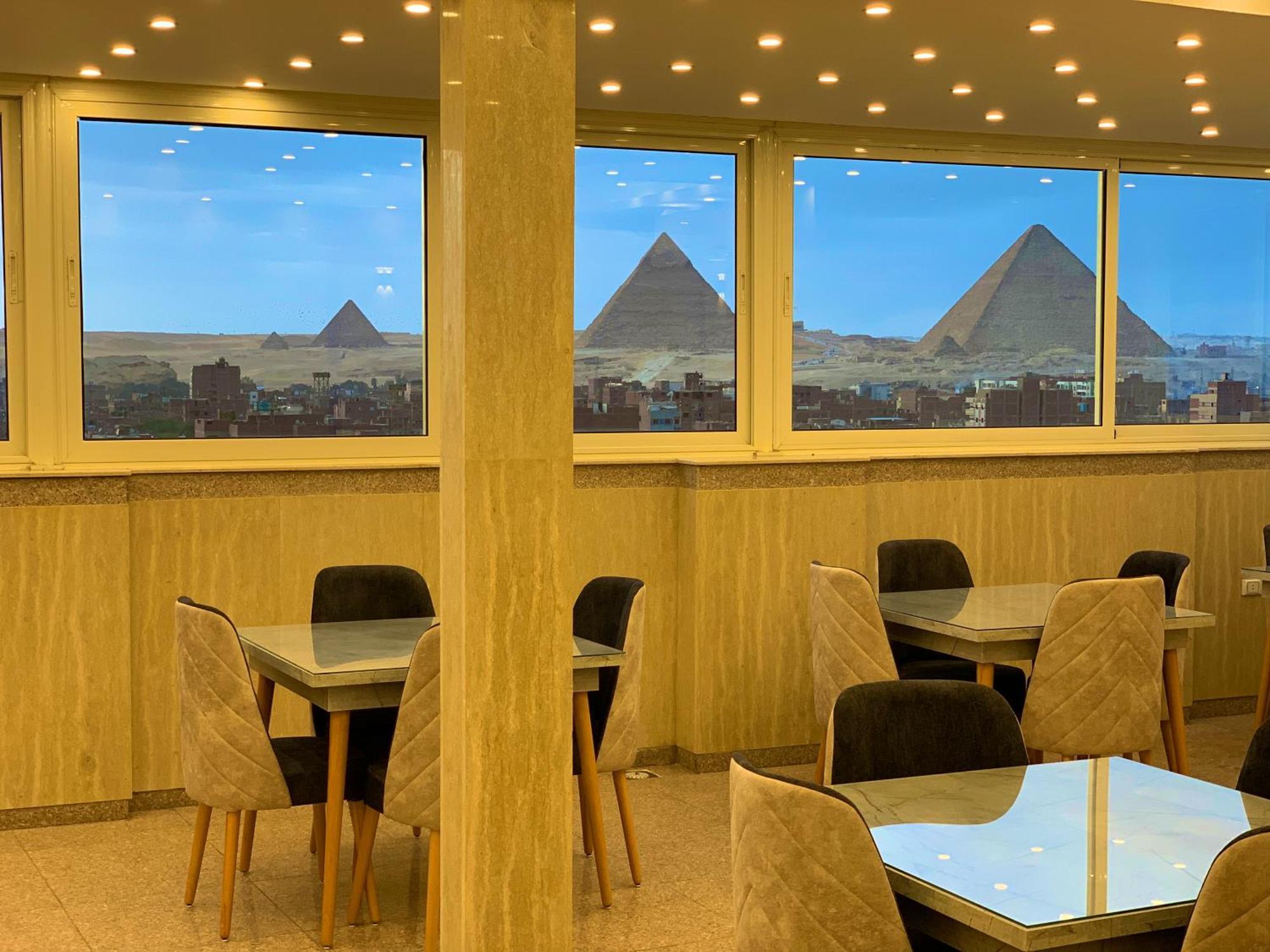 Horus Horizon Inn Pyramids View Kafrat al Jabal Bagian luar foto