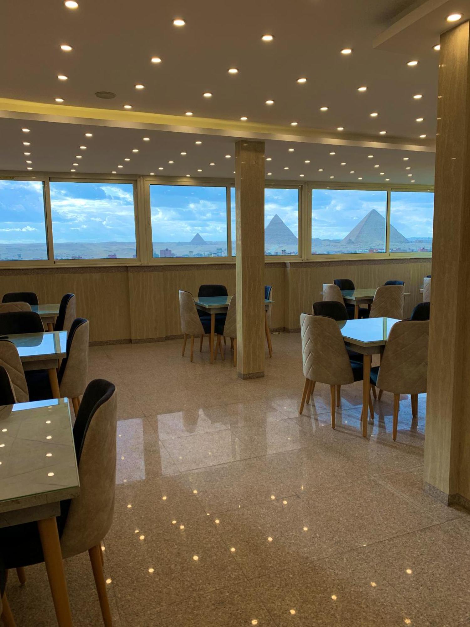 Horus Horizon Inn Pyramids View Kafrat al Jabal Bagian luar foto