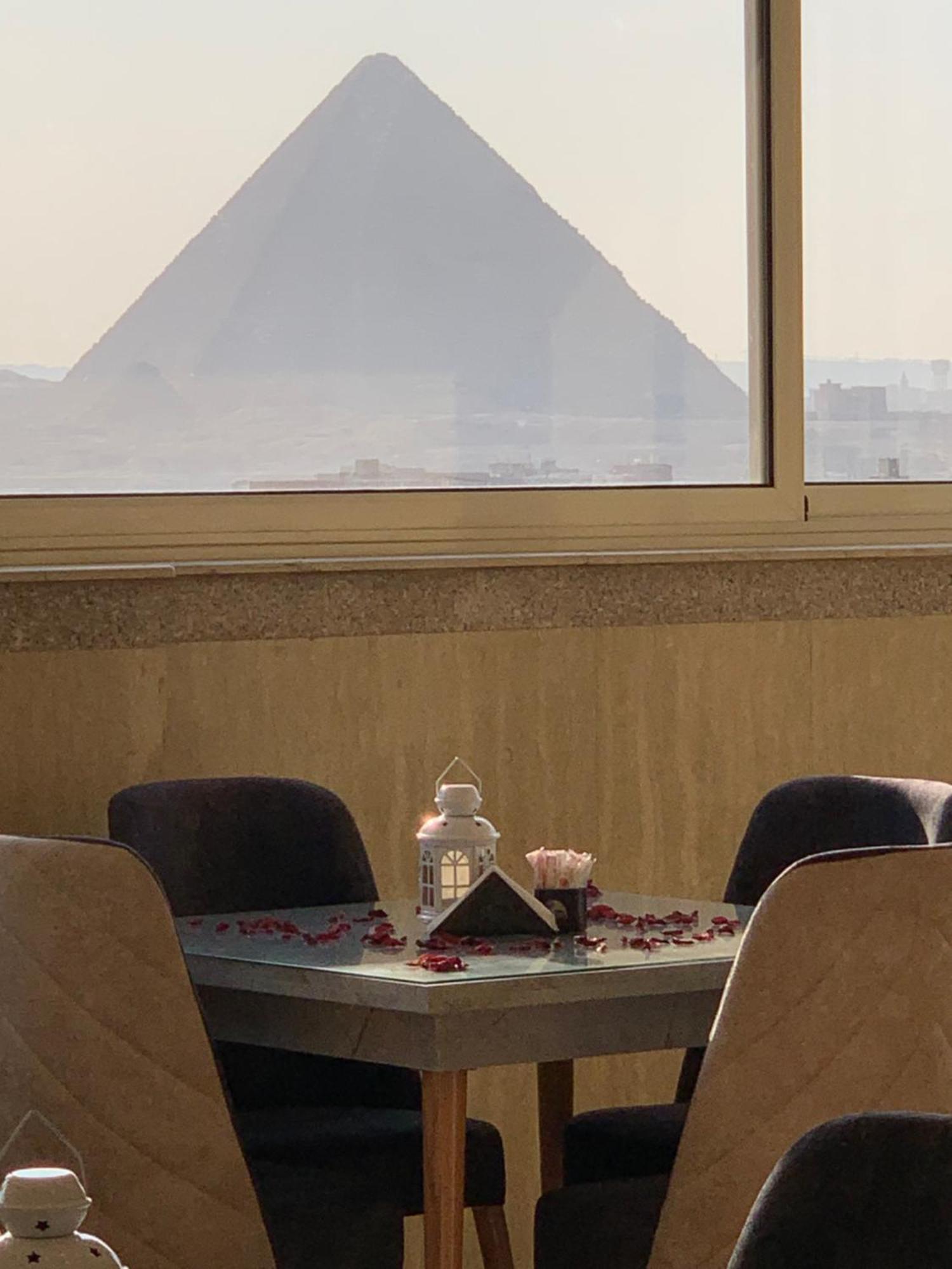 Horus Horizon Inn Pyramids View Kafrat al Jabal Bagian luar foto