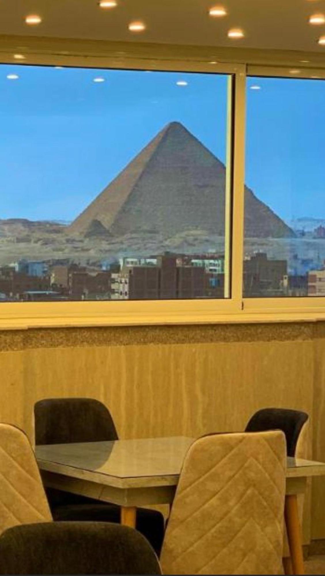 Horus Horizon Inn Pyramids View Kafrat al Jabal Bagian luar foto